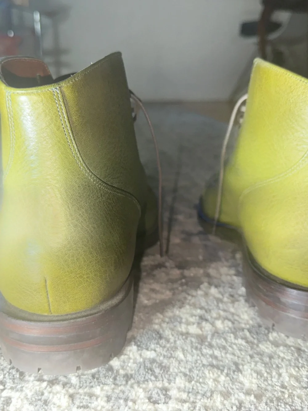 Grant stone garrison 9eee olive Minerva men’s boots